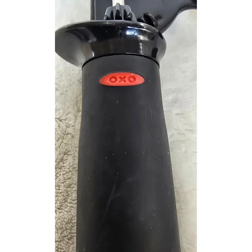 OXO Good Grips Classic Ice Cream Scoop Stainless Lever Release Black Handle